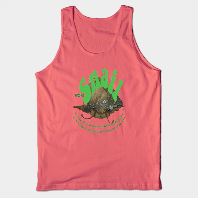 Snail Tank Top by Robitussn